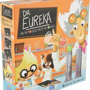 Dr. Eureka  Game - Speed Logic Puzzle Dexterity Game - 1-4 Players for Age 8+